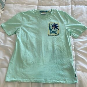 Scotch & Soda Mint Green Wildflower T-Shirt